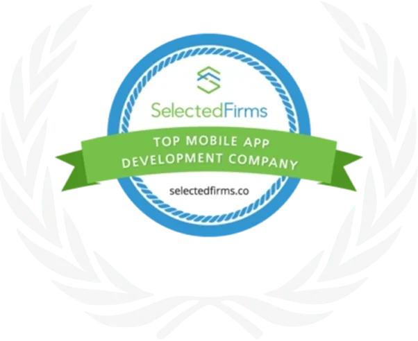 Credible Android app development company award