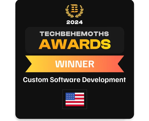 TechBehemoths Award for best mobile app development company - Techgropse Technology
