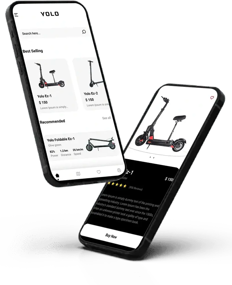 electric scooter app development